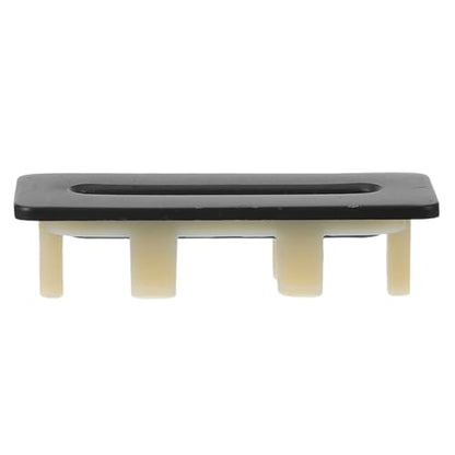 Sink Trim Overflow Cover: Rectangle Sink Overflow Rings - Basin Drain Cover Hole Insert - Spillover Water Stopper - Basin Trim Drain Cap for Bathroom