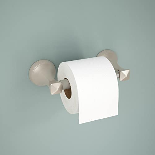 Delta Toilet Paper Holder | Spring Loaded | Brushed Nickel | Wall Mount | EsatoBathroom Accessories