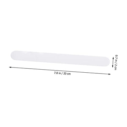 ABOOFAN 24pcs Transparent Slip Bath Safety Strips Stickers for Bathtubs Showers Stairs and Floors Non Slip Traction for Bathroom Use - size: 24 pcs