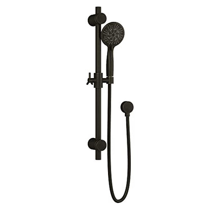 Refuge Rain Shower Head with Handheld Spray Combo - Oil-Rubbed Bronze Finish - 10" Rainfall Shower Head with Handheld Combo | Adjustable Slide Bar | 5-Function Handshower | Tru-Temp Valve | 1.8 GPM - color: Oil Rubbed Bronze, size: 1.8 GPM
