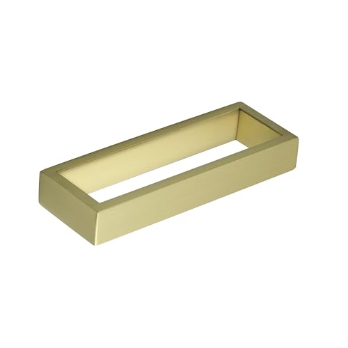 Sayayo Brushed Gold Towel Bar for Bathroom, 8 Inch Hand Towel Holder Wall Mount Square Towel Ring SUS304 Stainless Steel Towel Rack - color: Gold, size: 8 INCH