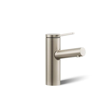 KOHLER K-35048-4N-BN Elate® Single-Handle Bathroom Sink Faucet, Single-Handle Bathroom Sink Faucets, 0.5 GPM, Vibrant Brushed Nickel - color: Vibrant Brushed Nickel, size: 0.5 GPM