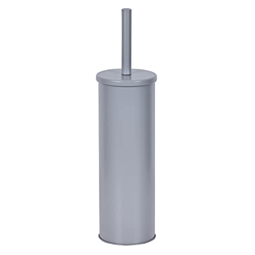 Deep & Sturdy Toilet Bowl Brush with Holder - Durable Scrubbing - Toilet Cleaners - Household Essentials - Bathroom Cleaner - Cleaning Supplies - Household Supplies, Matte Gray - color: Matte Gray Reese
