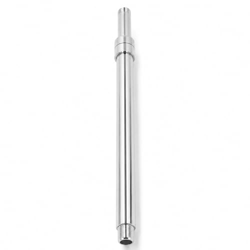 27.6in Stainless Steel Adjustable Ceiling Mount Shower Head Extension Arm - Leakproof, Durable Adjustable Length for Versatile Shower Setups and Easy Installation