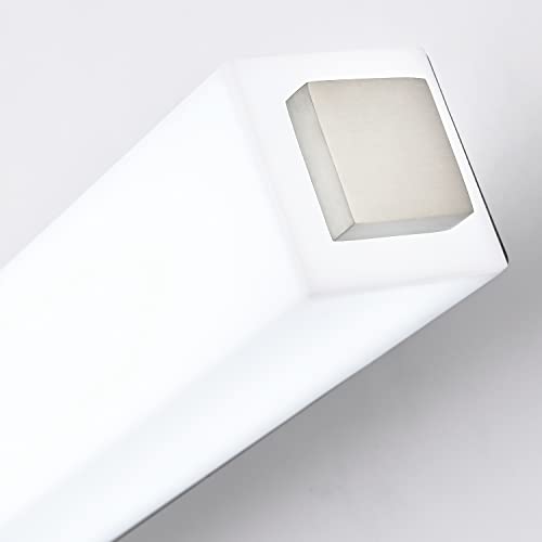 Bathroom Vanity Light Brushed Nickel - Modern LED Vanity Lighting Fixtures - 32 Inch Bathroom Lights Over Mirror 6000K Bright White Light - color: Brushed Nickel - Not Dimmable, size: 32 inch