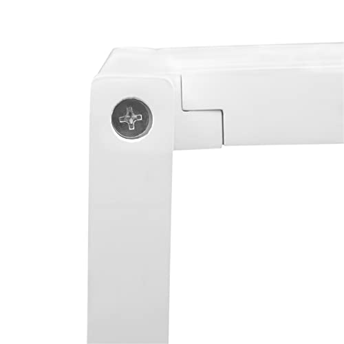 Folding Shower Bench Seat Wall Mounted Solid Wood Stool Chair Towel Bracket, Compliant Folding Teak Wood Shower Bench Seat, Matte Black Frame, Clear Coated for Extra Protection