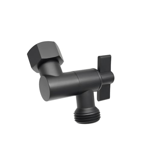 All Metal Shower Angle Adapter, Adjustable Shower Head Extension Adapter, Solid Brass Shower Head Elbow,Adjust Angle to Upgrade Shower Experience (Matte Black) - color: Matte Black