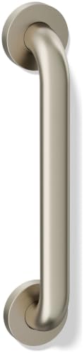 Kohler K-14560-BS Contemporary 12 Inch Bathroom Grab Bar Brushed Stainless Steel - color: Brushed Stainless, size: 12 Inch