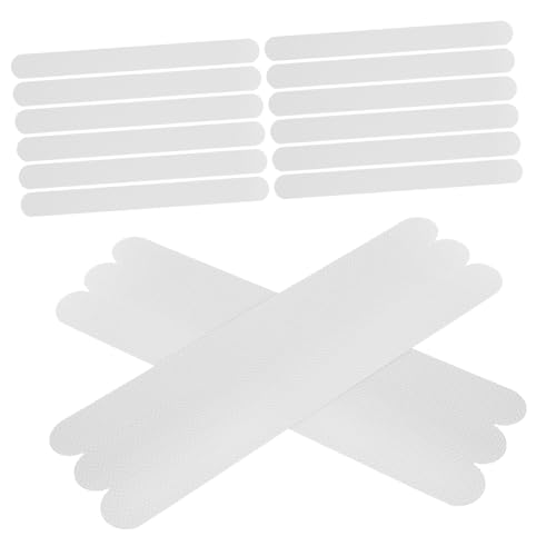 24Pcs Non Slip Bath Stickers Slip Adhesive Strips for Adults Transparent Safety Decals for Bathtubs Showers Stairs Easy Installation Slip Resistant Design