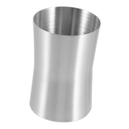 Ipetboom Stainless Steel Toothbrush Tumbler Cup for Bathroom Travel Use Smooth Polished Surface Multi Functional Water and Beverage Holder Single Travel Cup for Couples