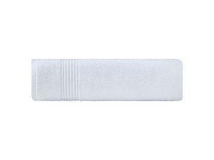 Milara Plush Turkish Cotton Bath Sheet, White, 700 GSM, 35x70 in | Oversized 35x70in, 700 GSM Turkish Combed Cotton, Air-Spun for a Plush Feel, OEKO-TEX® Standard 100 Certified - color: White, size: Bath Sheet (1 Pcs) - 35" x 70"