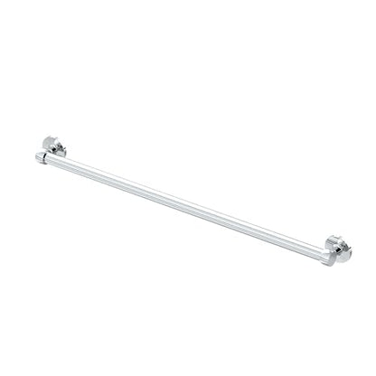Gatco 624C Gibson 36" L Bathroom Grab Bar, Chrome, ADA Compliant Stainless Steel Safety Grab Bar - color: Chrome, size: 36''L