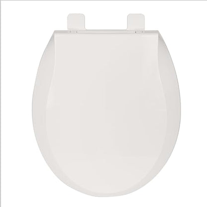 19" Elongated Slow Close Toilet Seat, Biscuit Polypropylene Toilet Seat Cover with Never Loosen Durable Lid, Quiet and Easy to Install and Clean - color: Biscuit, Standard, size: Elongated (19″)