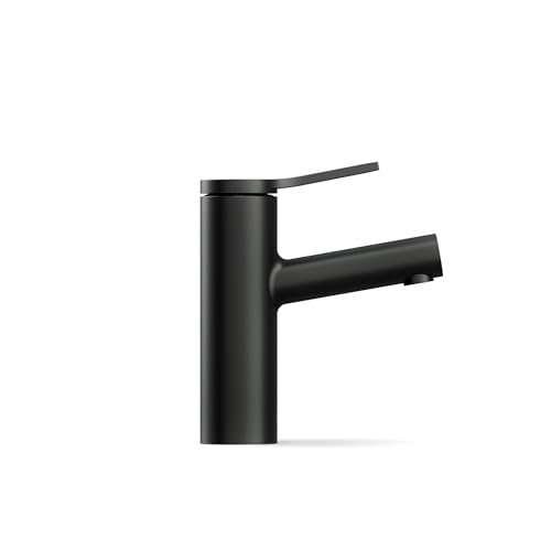 KOHLER K-35048-4N-BL Elate® Single-Handle Bathroom Sink Faucet, Single-Handle Bathroom Sink Faucets, 0.5 GPM, Matte Black - color: Matte Black, size: 0.5 GPM