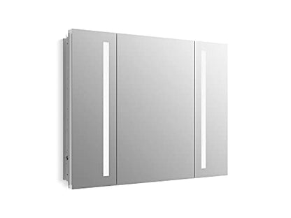 Kohler Verdera 40 in. x 30 in. Recessed or Surface Mount Lighted Medicine Cabinet with Mirror - size: 40" W x 30" H, style: Lighted