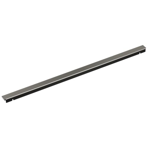 Delta Faucet 24-Inch Linear Shower Drain Wall Edge in Black Stainless - color: Black Stainless