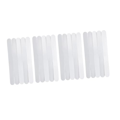 STOBOK 4 Sets of Non-Slip Bathroom Floor Strips Waterproof Anti-Slip Tape for Shower and Stairs 20 PCS Anti-Skid Stickers for Safety