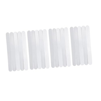 STOBOK 4 Sets of Non-Slip Bathroom Floor Strips Waterproof Anti-Slip Tape for Shower and Stairs 20 PCS Anti-Skid Stickers for Safety