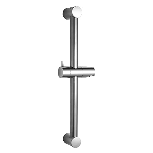 OFFO Shower Slide Bar 18 in Adjustable Installation Distance 12-17 in with 360° Adjustable Handheld Shower Head Holder for Bathroom, Screw Wall Mounted, Chrome Finish - color: Chrome, size: 18 in