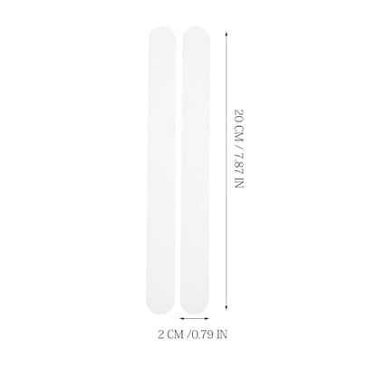 MAGICLULU 1set Self-Adhesive Strips for Bathtubs and Stairs Peva Non-Skid Tape Scraper and Easy to Install for Bathroom and Shower Safety