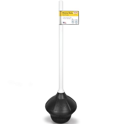 Korky Toilet Plunger - style: Without Drip Tray
