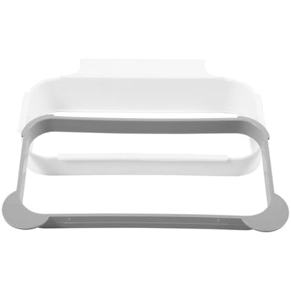 Hanging Trash Bag Holder Over the Drawer Kitchen Garbage Bag Rack | Under Sink Trash Can Plastic Cupboard Door Mounted Holder Recycle Bin for Kitchen Grey