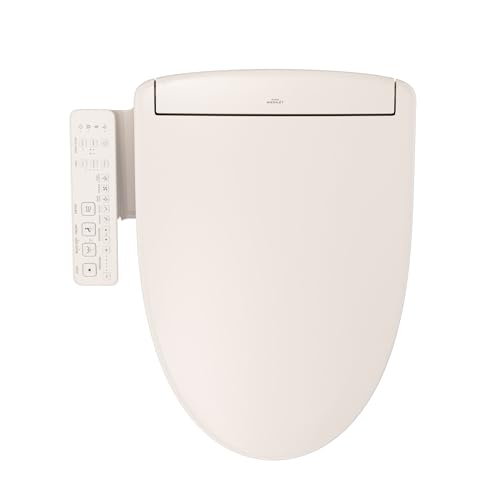 TOTO® WASHLET® S2 Electronic Bidet Toilet Seat with Instantaneous Water Heating, PREMIST and EWATER+ Wand Cleaning, Elongated, Sedona Beige - SW3346#12 - color: Sedona Beige, size: Elongated