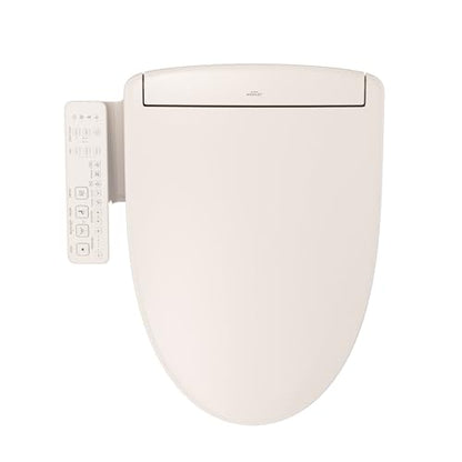 TOTO® WASHLET® S2 Electronic Bidet Toilet Seat with Instantaneous Water Heating, PREMIST and EWATER+ Wand Cleaning, Elongated, Sedona Beige - SW3346#12 - color: Sedona Beige, size: Elongated