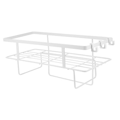 ULTECHNOVO Toilet Shelf Over The Toilet Shelf Bathroom Rack Iron Organizer Easy Install