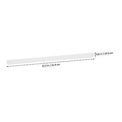 SOLUSTRE 36pcs Slip Tape for Bathroom Safety White Shower Stickers Non Skid Strips Bathtub Stickers Adhesive Bath Treads - size: 38X2cm