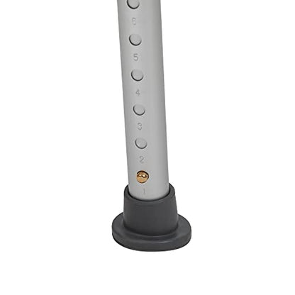 Flash Furniture HERCULES Series 300 Lb. Capacity Adjustable Gray Bath & Shower Chair with Quick Release Back & Arms - color: Grey