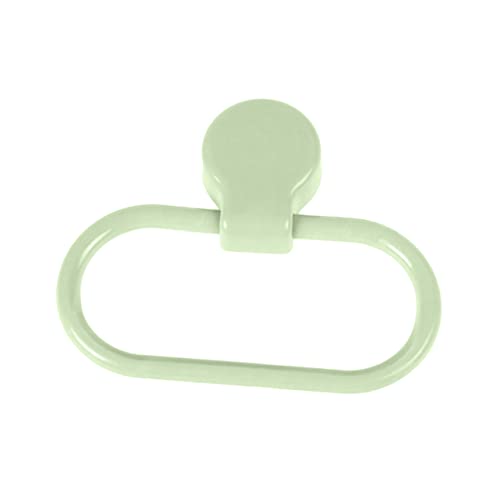 NUOBESTY Self Adhesive Towel Holder Ring No Drilling Abs Towel Rack for Bathroom Kitchen Wall Mount Easy Installation Green