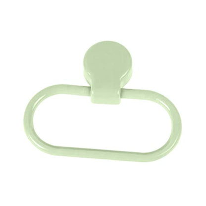 NUOBESTY Self Adhesive Towel Holder Ring No Drilling Abs Towel Rack for Bathroom Kitchen Wall Mount Easy Installation Green