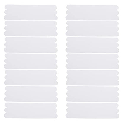 Garneck 36pcs Transparent Anti-Slip Bath Safety Strips Non-Slip Stickers for Bathtubs Showers Stairs Floors Grip for Safer Bathrooms - size: 36 Pcs