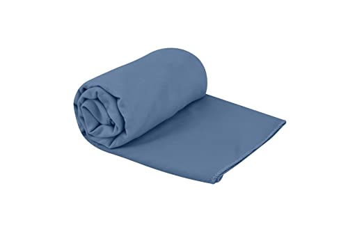 Sea to Summit Drylite Towel, Lightweight Camping and Travel Towel - color: Moonlight Blue, size: Medium