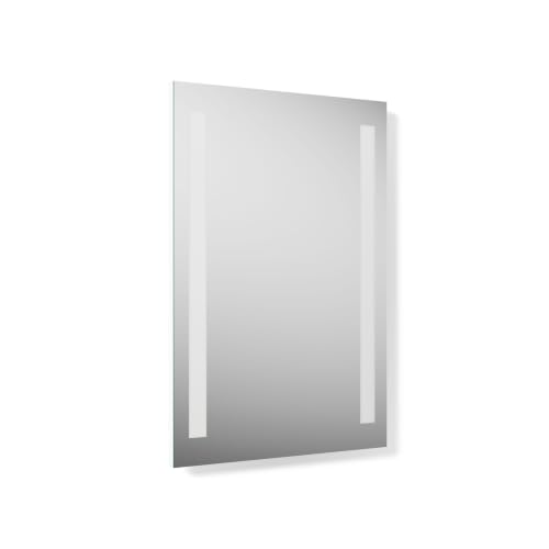 KOHLER 99571-TLC-NA Verdera 24" W x 33" H Bathroom Mirror with Lights, Surface Mount Bathroom Wall Mirror - size: 33"L x 2"W, style: Standard