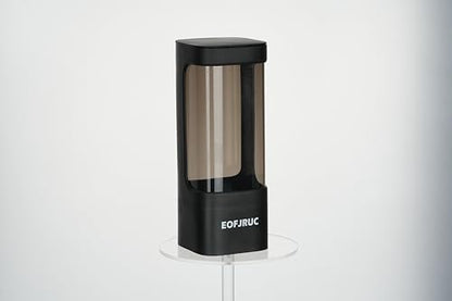 Cup Dispenser, Water Cooler Cup Dispenser for 3oz-5oz Disposable Cups-Black | Bathroom Cup Holder, Plastic Paper Cup Dispenser with Adhesive/Screw Mount for Office, Hospital, Bathroom - color: Black