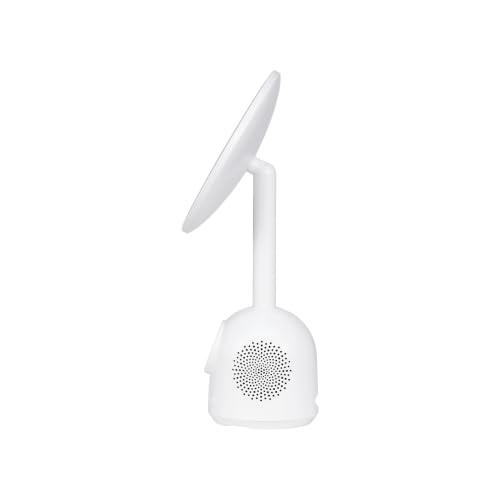 ELLE - LED Vanity Mirror with Bluetooth Speaker and Wireless Charging | Wireless Charging, Bluetooth Speaker, Adjustable Settings, Brightness, Makeup and Skincare Use, Compact Storage