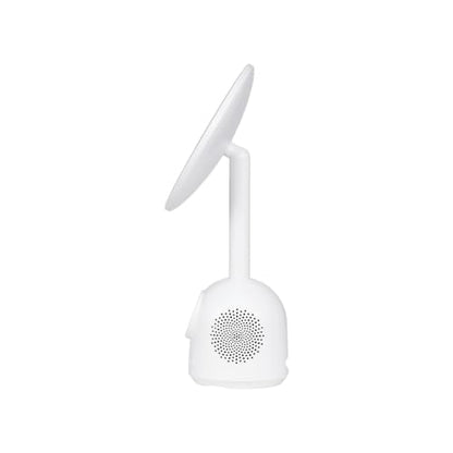 ELLE - LED Vanity Mirror with Bluetooth Speaker and Wireless Charging | Wireless Charging, Bluetooth Speaker, Adjustable Settings, Brightness, Makeup and Skincare Use, Compact Storage