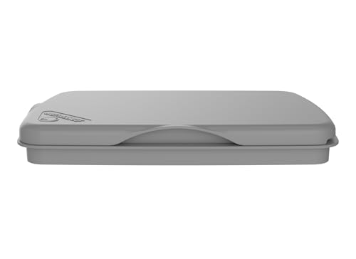 Rev-A-Shelf 32 Qt Under Sink Garbage Can Lid for Base Kitchen and Bathroom Cabinet, Replacement Plastic Trash Bin Lid Only, Grey, RV-32-LID-14-1 - color: Gray, size: 32 QT