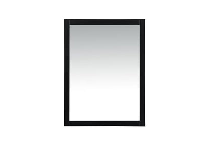 Envision, Aqua Vanity Mirror 48X36 Inch in, Modern, Black - color: Black, size: 36"L X 48"W