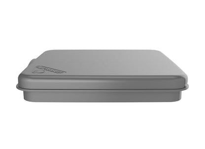 Rev-A-Shelf 27 Qt Under Sink Garbage Can Lid for Kitchen and Bathroom Cabinet, Replacement Trash Bin Lid Only, Metallic Silver, RV-1024-LID-17-1 - color: Silver, size: 27 QT