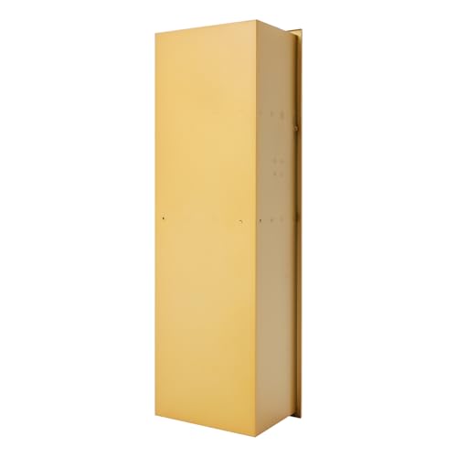 Recessed Toilet Paper Holder, Stainless Steel Shower Niche, Recessed Wall Niche, in-Wall Trash Bin Cabinet, Toilet Storage Cabinet with Trash Can for Bathroom - Gold - color: Gold