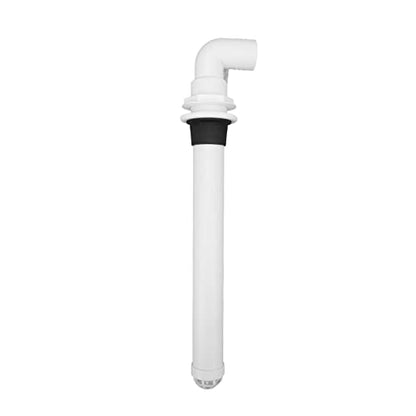 Overflow Drain Pipe, Overflow Assembly, Stable Water Flow, Strainer Pipe Tube Bathroom Pipes Fittings Universal for Yacht Cabin Bathroom Sink