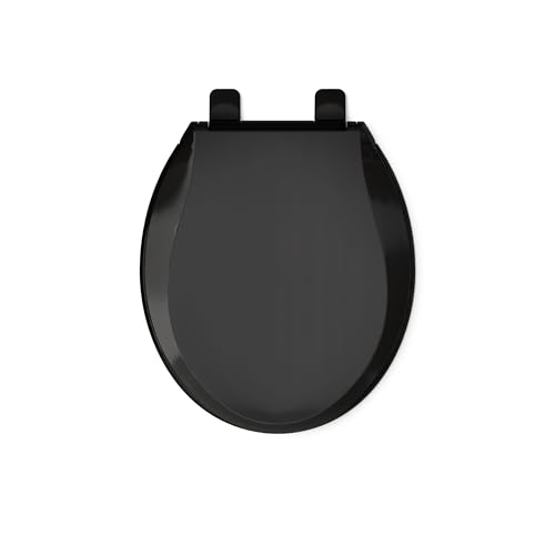 KOHLER 4639-RL-7 Cachet ReadyLatch Round Toilet Seat Soft Close, Black - color: Black, size: Round