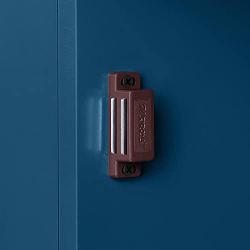 Topeakmart Free Standing Wood Bathroom Floor Cabinet, Navy Blue | Storage Cabinet with 3 Drawers and Cupboard, for Hallway/Entryway/Living Room Accent Furniture - color: Navy Blue