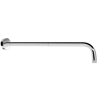 NearMoon Shower Arm, Extra Extension Arm with Flange, Stainless Steel Wall-Mounted Showerhead Extender Pipe (20 Inch, Chrome Finish) - color: Chrome Finish, style: 20 Inch
