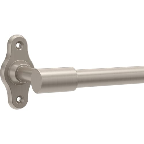 Franklin Brass Calloway (1-Pack) Toilet Paper Holder Satin Nickel Euro Tissue Roll Holder Single Post Toilet Tissue Holder Wall Bathroom Accessories Bath Organization/Storage CLWY51-SN - color: Satin Nickel