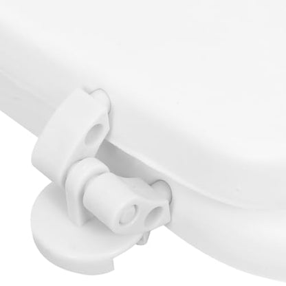 Soft Foam Toilet Seat Cushion Padded and Oval Toilet Seat Cover Thick White U-shaped Soft Cushion Bathroom and Rv Use
