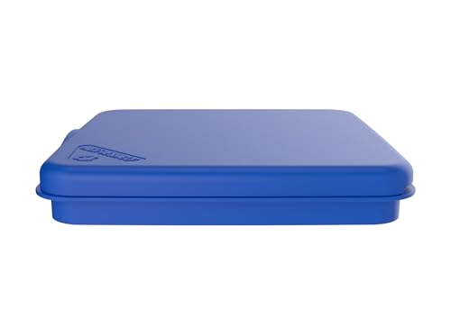 Rev-A-Shelf 27 Qt Under Sink Garbage Can Lid for Base Kitchen and Bathroom Cabinet, Replacement Plastic Trash Bin Lid Only, Blue, RV-1024-LID-22-1 - color: Blue, size: 27 QT